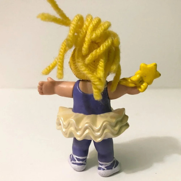 Vtg 1992 Cabbage Patch Kid Doll PVC 3 Inch Mini Figure Girl CPK  Ballerina - Picture 7 of 16